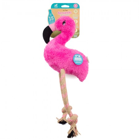 Flamingo Fernando eko igračka s piskačem