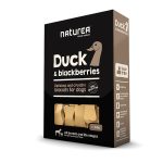 Naturea piškoti za pse z raco in borovnicami