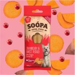 Soopa Sticks - žvečilke z brusnicami in sladkim krompirjem - slika 2