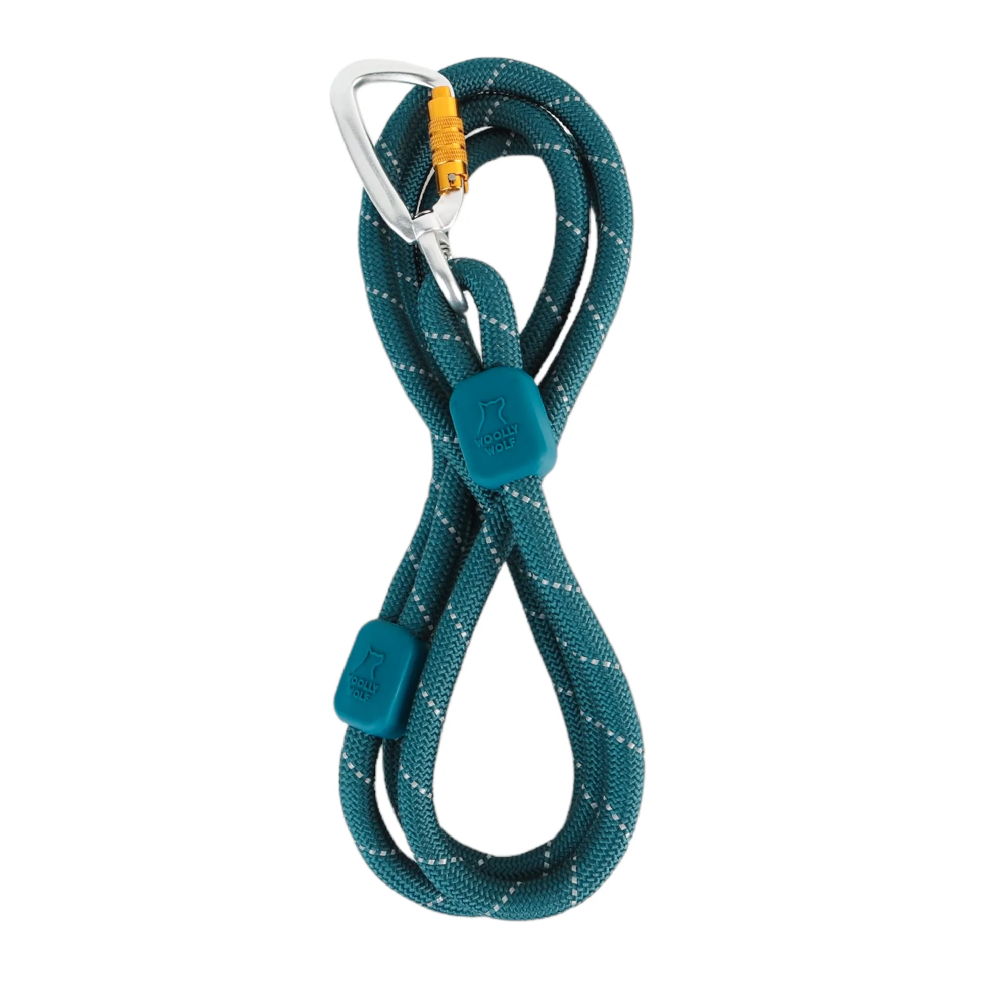 rope-leash-deep-teal-696120 Woolly Wolf povodec Rope Deep Teal - slika 1